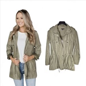 Staccato Utility Military Style Jacket Size Small